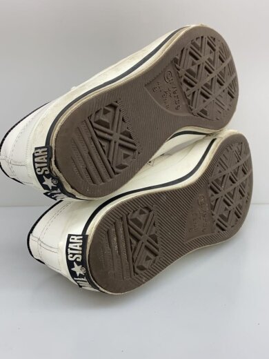 商品画像：コンバース日本製ワンスター白×黒/ローカットスニーカー/26cm/WHT/レザー 4