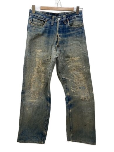 商品画像：旧ドゥニーム/大戦モデル/リペア/ヒゲ/ボトム/32/デニム/IDG/無地 1