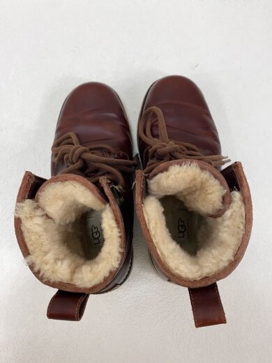 商品画像：hannen/レースアップブーツ/25cm/BRW 3