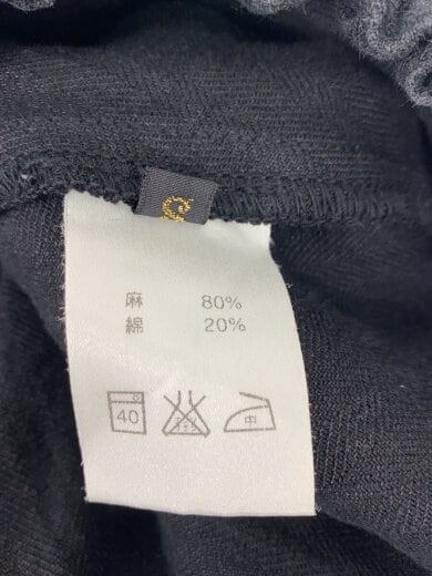 商品画像：リネン×コットン/ラップスカート/ロングスカート/S/リネン/BLK 6