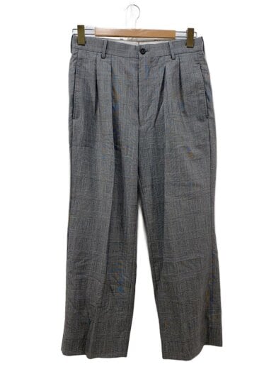 商品画像：永遠 SLACKS/スラックスパンツ/1/ウール/GRY/チェック/MT4103-0203// 1