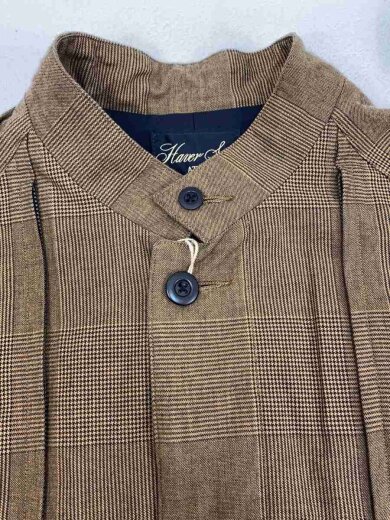 商品画像：コート/M/コットン/BRW/チェック/472020/62-09-04-08008 7