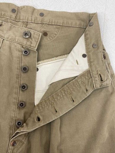 商品画像：ブーツカットパンツ/29/コットン/BEG/無地/袴/ガウチョパンツ/日本製 3