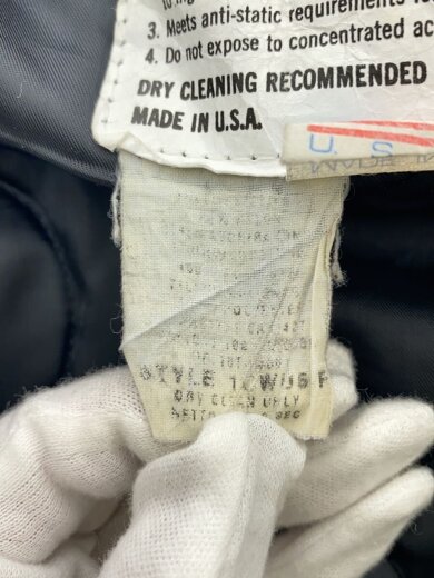 商品画像：CWU-55/P/USAF/フライトジャケット/M/ブラック/T-9055// 5