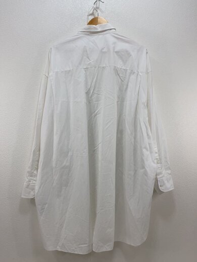商品画像：オーバーサイズワンピースシャツ/XXS/コットン/WHT/S51DL0253 2