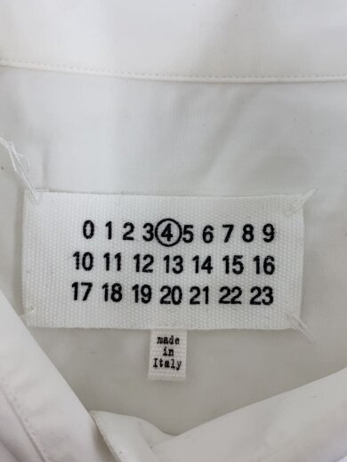 商品画像：オーバーサイズワンピースシャツ/XXS/コットン/WHT/S51DL0253 3