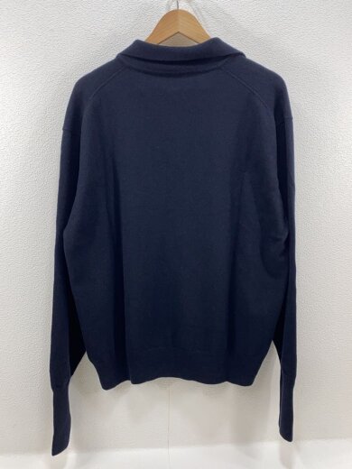 商品画像：23AW/カシミヤ スキッパーニットセーター/FREE/カシミア/NVY/Y03-06006 2