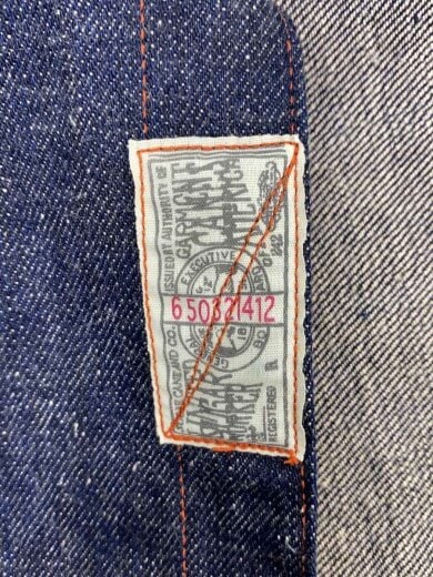 商品画像：13oz AWA-AI DENIM JACKET/カバーオール/38/デニム/IDG 5