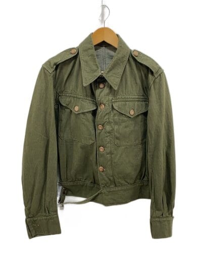 商品画像：50s/イギリス軍/グリーンデニムジャケット/--/コットン/KHK 1