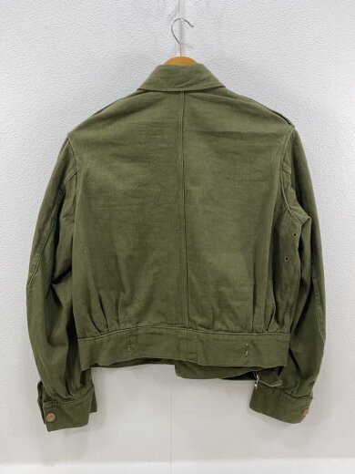 商品画像：50s/イギリス軍/グリーンデニムジャケット/--/コットン/KHK 2