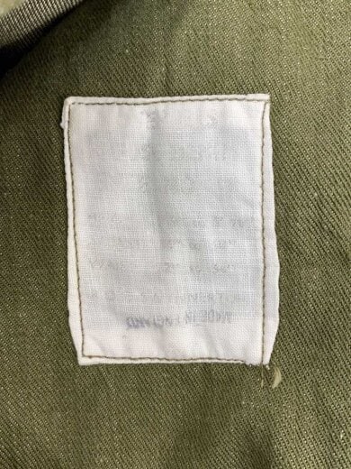 商品画像：50s/イギリス軍/グリーンデニムジャケット/--/コットン/KHK 3