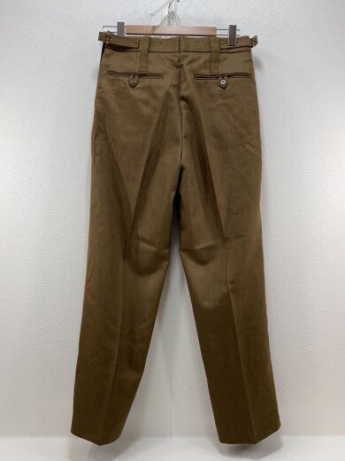 商品画像：スラックスパンツ/--/ウール/BRW/無地 2