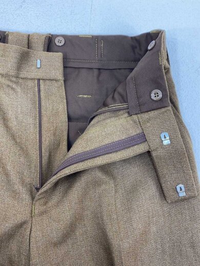 商品画像：スラックスパンツ/--/ウール/BRW/無地 3