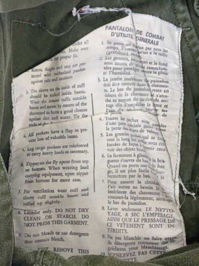 商品画像：60s/カナダ軍/royal kanadian air force/コットン/KHK/無地 5