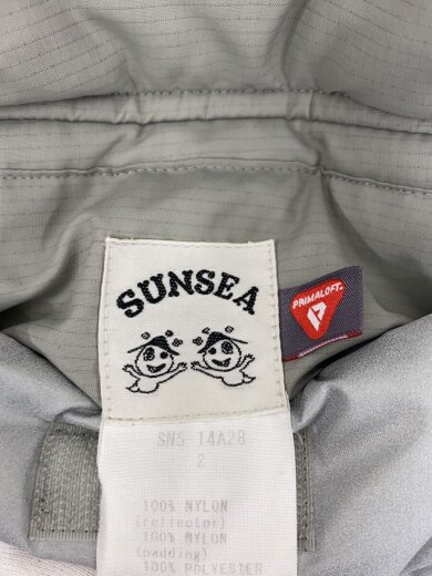 商品画像：ダウンベスト/2/ナイロン/GRY/SNS-14A28 3