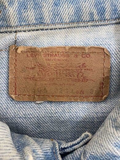 商品画像：80s/USA製/4th/ボタン裏529/スモールe/38/デニム/IDG/70505-0213 3