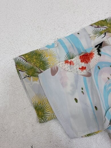 商品画像：アロハシャツ/SS/コットン/WHT/総柄/SS34665 7
