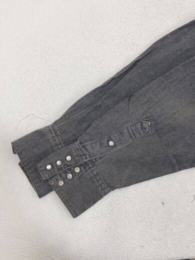 商品画像：80s～90s/ウエスタンシャツ/長袖シャツ/15.5/デニム/GRY 6