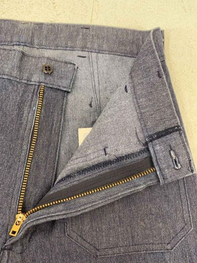 商品画像：NAVDUNGAREE/オートマッチクTALON/デニムセーラーパンツ/ボトム/--/デニム/IDG// 3