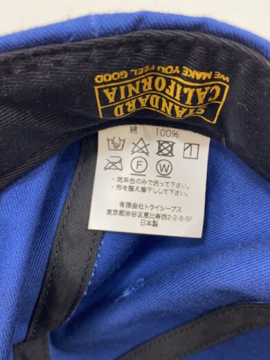 商品画像：フロントロゴ/キャップ/FREE/コットン/BLU/メンズ// 6