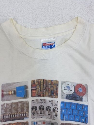 商品画像：90s/EAMES OFFICE COMPUTER HOUSE OF CARD/Tシャツ/L/コットン/WHT 5