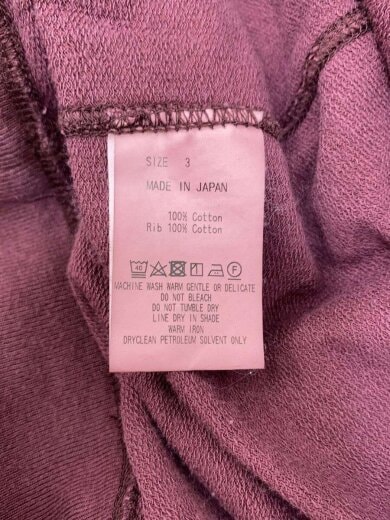 商品画像：ORGANIC COTTON INREY HALF ZIP/3/BRD/無地/M24A-14CS01C 4