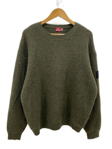 商品画像：ADVICE MOHAIR CREW SWATER/ニット・セーター(厚手)/L/アクリル/GRN 1