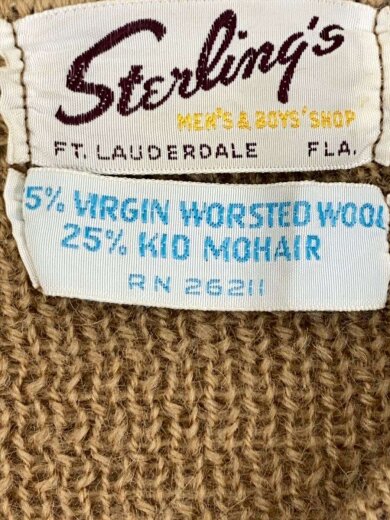 商品画像：KID MOHAIR/ニット・セーター(薄手)/M/モヘア/BEG/無地// 5