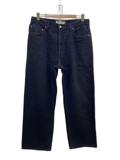 商品画像：00S/ブラックデニム/ボトム/36/コットン/BLK/無地/005500260 1