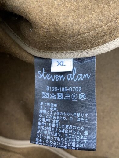 商品画像：トレンチコート/コート/XL/ウール/KHK/無地/205-211025 4