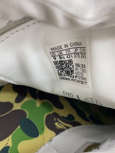 商品画像：STAN SMITH BAPE/26.5cm/WHT// 5