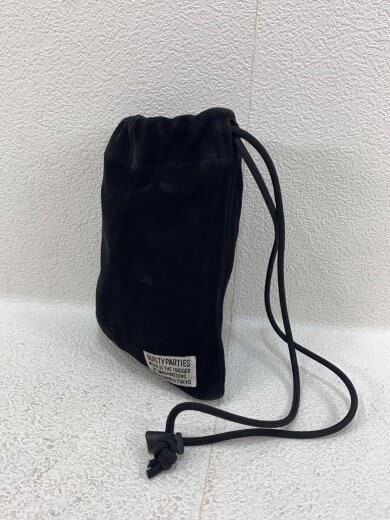 商品画像：VELVET SHOULDER POUCH/ショルダーバッグ/--/BLK 2
