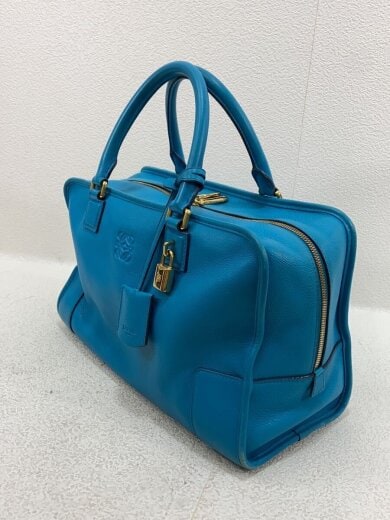 商品画像：AMAZONA36/ハンドバッグ/レザー/BLU/スレ有// 2