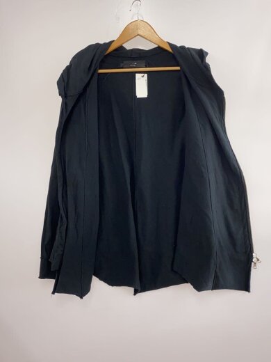 商品画像：レイヤード/ジップパーカー/1/コットン/BLK/無地/G9// 3
