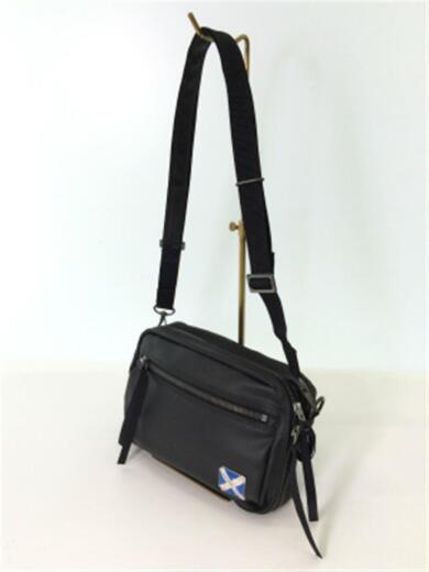 画像：LUGGAGE LABELショルダーバッグ/PVC/黒/ラゲッジレーベル2