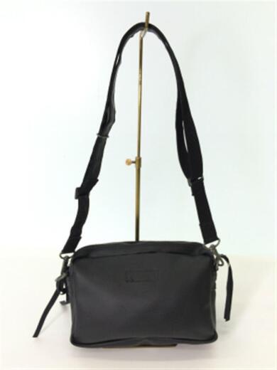 画像：LUGGAGE LABELショルダーバッグ/PVC/黒/ラゲッジレーベル3