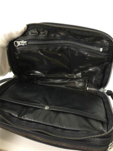 画像：LUGGAGE LABELショルダーバッグ/PVC/黒/ラゲッジレーベル5