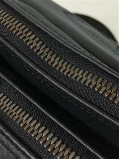 画像：LUGGAGE LABELショルダーバッグ/PVC/黒/ラゲッジレーベル7