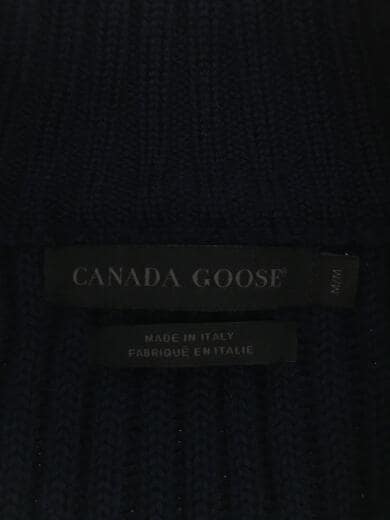画像：CANADA GOOSEカーディガン(厚手)/M/ウール/NVY/6917M/シルバータウンセーターカーディガンハイネック3