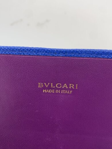 画像：BVLGARI長財布/--/BLU/無地/メンズ3