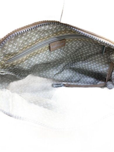 画像：Kiplingハンドバッグ/ナイロン/BEG/K70004-69Z6