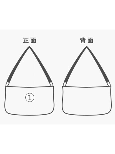 商品画像：クラッチバッグ/レザー/BLK/無地 9