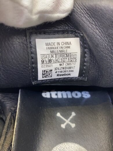 商品画像：ローカットスニーカー/27.5cm/BLK/CM8717 5