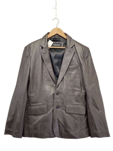 商品画像：テーラードジャケット/LL/羊革/BRW 1