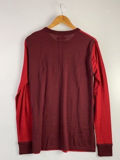 商品画像：長袖Tシャツ/5/ウール/RED/1101920011 2