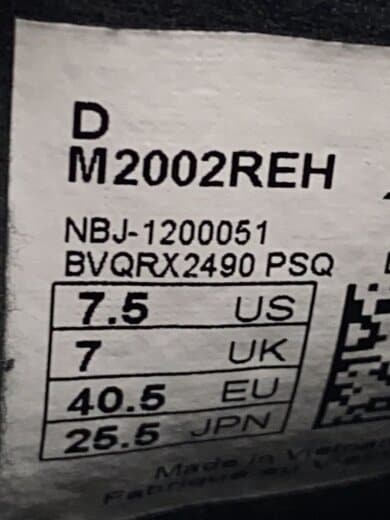 商品画像：M2002/グレー/25.5cm/GRY 5