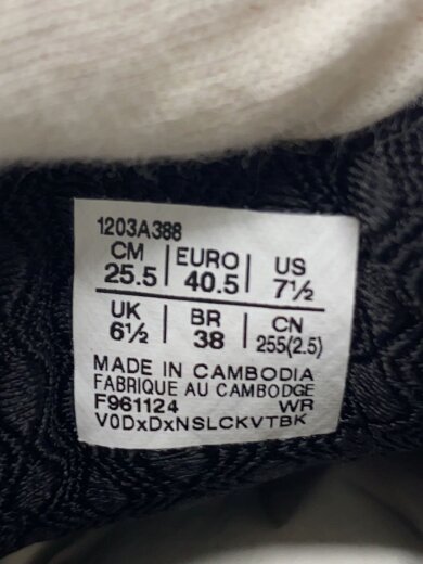 商品画像：ローカットスニーカー/25.5cm/BLK/1203A388 5