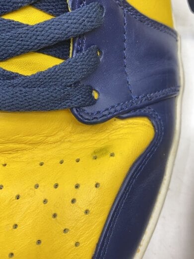 商品画像：AIR JORDAN 1 MID/エアジョーダンミッド/イエロー/554724-707/27.5cm/YLW 9