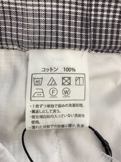 商品画像：ボトム/M/コットン/GRY/チェック 5