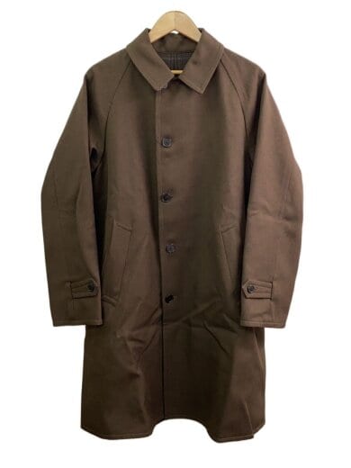 商品画像：リバーシブルバルカラーコート/L/ポリエステル/BRW/無地/1225-144-9449 1